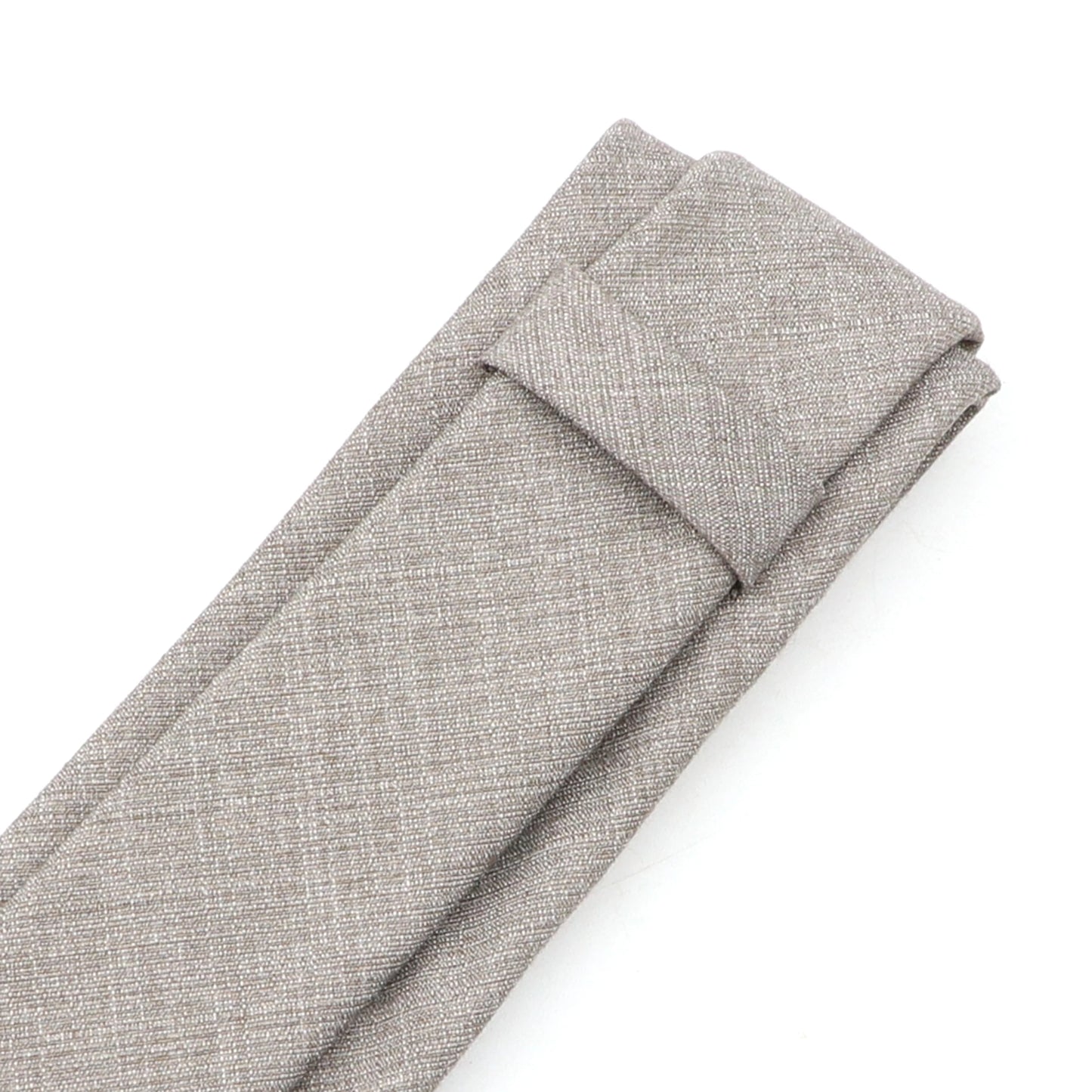 Polyester Bamboo Solid Color Necktie