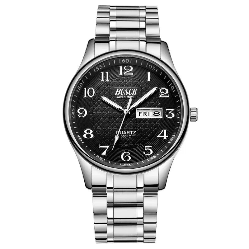 Quartz Stainless Steel Watch