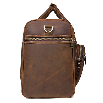 Crazy Horse Leather Weekend Bag