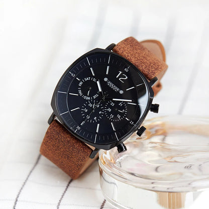 Julius Homme Business Leather Watch