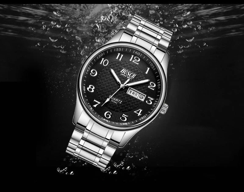 Quartz Stainless Steel Watch