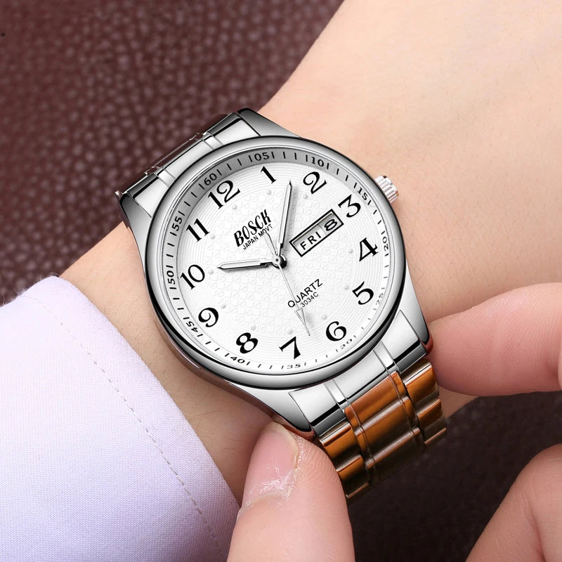 Quartz Stainless Steel Watch