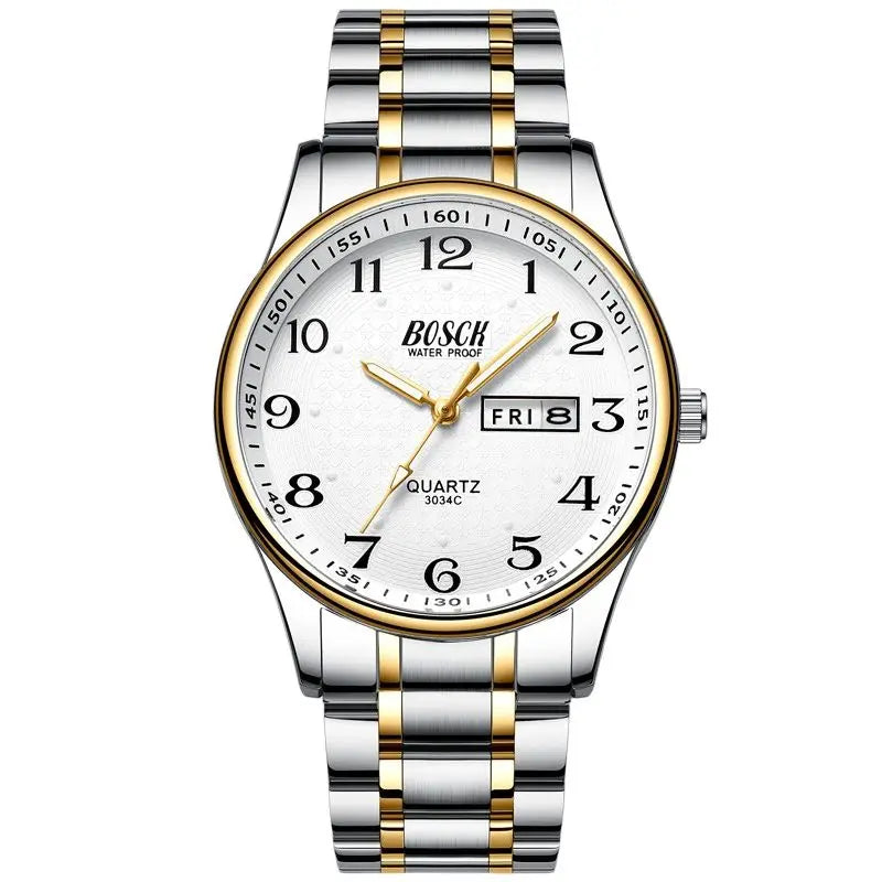 Quartz Stainless Steel Watch