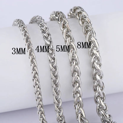 Stainless Steel Braided Chain